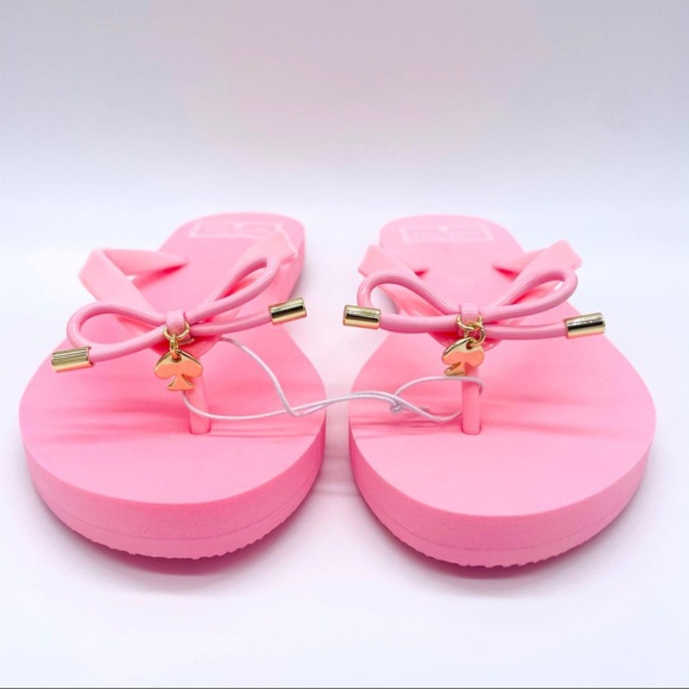 🌸♠️ Pink Kate Spade Flip Flops ♠️🌸